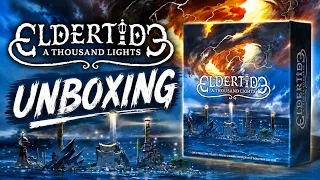 Eldertide: A Thousand Lights Kickstarter Unboxing | First Look at the Full Board Game