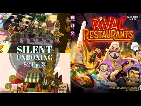 Silent Unboxing Season 2 Ep. 3 -- Rival Restaurants