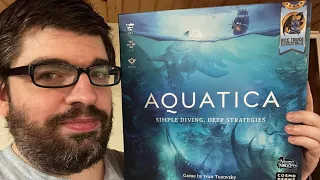 DGA Plays Board Games: Aquatica - Solo Playthrough