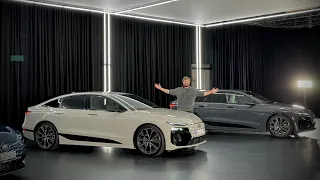 Full Tour Of The Audi A6 E-Tron! Huge Range, Fast Charging, Dynamic Lighting, Interior Space, & More