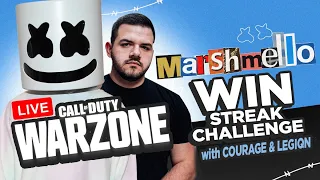 Call of Duty Warzone Win Streak w/ Marshmello, CouRage JD, LEGION & More