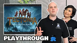 Tectonia Board Game - One Round Playthrough