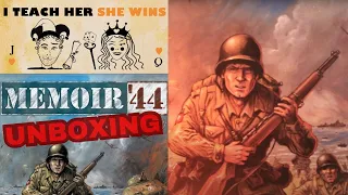 MEMOIR'44 (Unboxing) - I Teach Her She Wins