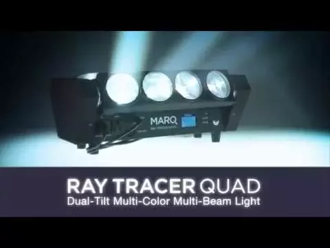 Product video thumbnail for MARQ Ray Tracer X Dual Roller Multi-Beam Moving Head LED Light