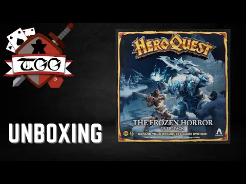 HeroQuest: The Frozen Horror Unboxing