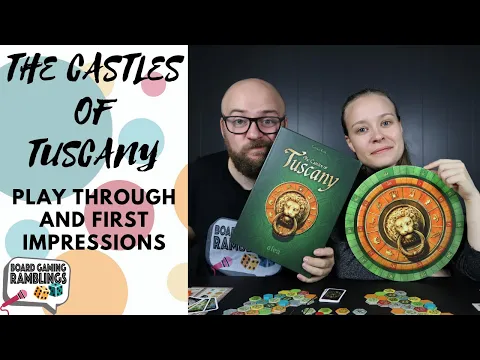 The Castles of Tuscany Play Through and First Impressions by Board Gaming Ramblings