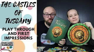 The Castles of Tuscany Play Through and First Impressions by Board Gaming Ramblings