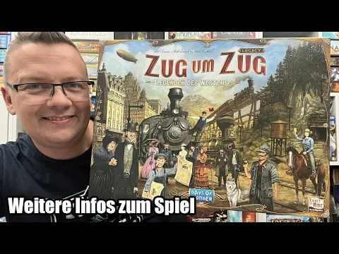 Zug um Zug Legacy - Legenden des Westens (Days of Wonder / asmodee) 2. Video mit ersten Eindrücken