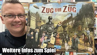 Zug um Zug Legacy - Legenden des Westens (Days of Wonder / asmodee) 2. Video mit ersten Eindrücken