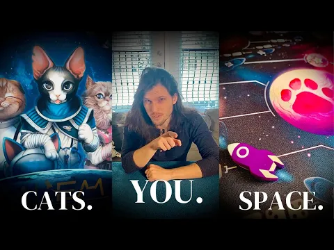 CATS IN SPACE!! A Review of MLEM, The Board Game