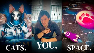 CATS IN SPACE!! A Review of MLEM, The Board Game
