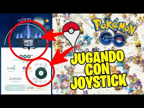 PROBANDO JOYSTICK/H4CK CON EVENTO DE HALLOWEEN! POKEMON GO!
