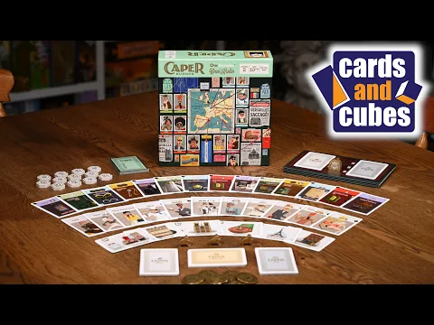 Caper: Europe - Cards and Cubes Live Playthrough