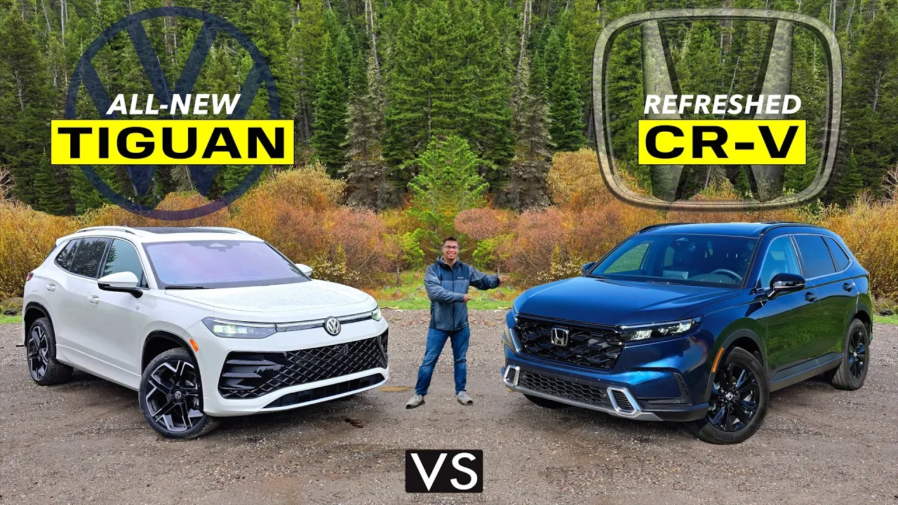 GIANT DEFEATED?? -- 2026 Honda CR-V vs. Volkswagen Tiguan: Comparison