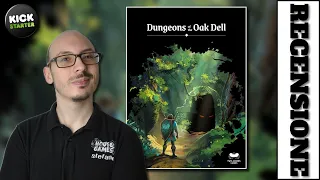 Dungeons of the Oak Dell: Sconfiggi Mostri a Colpi Di Linee - Anteprima KICKSTARTER!