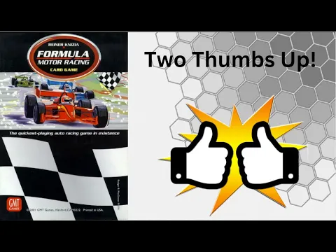 GMT Games: Formula Motor Racing Review