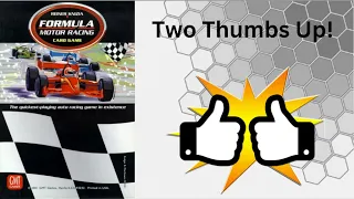 GMT Games: Formula Motor Racing Review