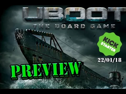 Uboot the Boardgame Preview - KludiK