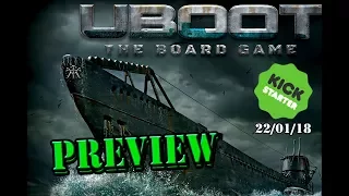 Uboot the Boardgame Preview - KludiK