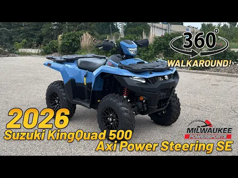 2026 Suzuki Kingquad 500axi Power Steering Se Thumbnail