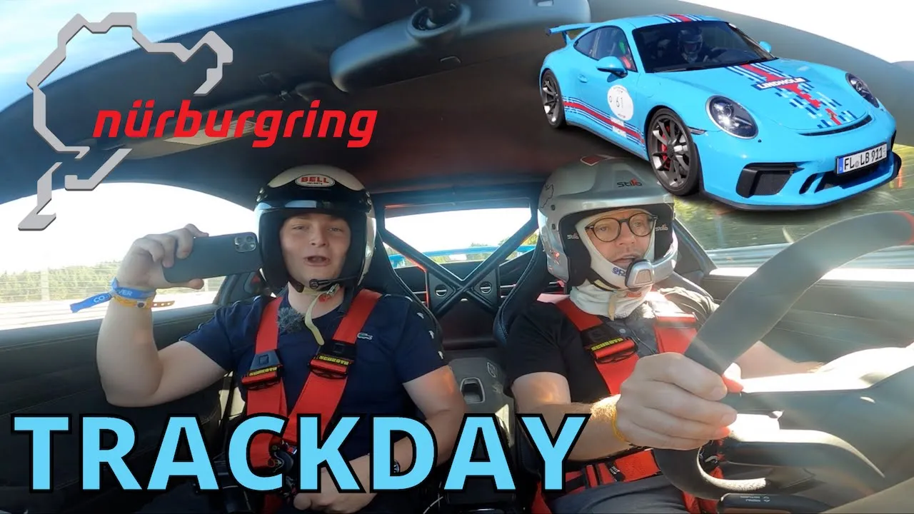 Crazy tur på Nürburgring i 911 GT3 + CARSPOTTING og MØDER Shmee150! Nürburgring Trackday 2022