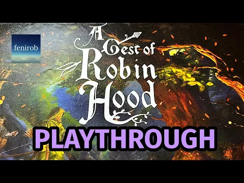 A Gest Of Robin Hood Board Game | Playthrough