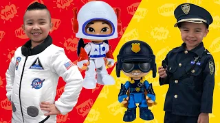 Policeman Vs Astronauts Dress Up Fun Game With CKN