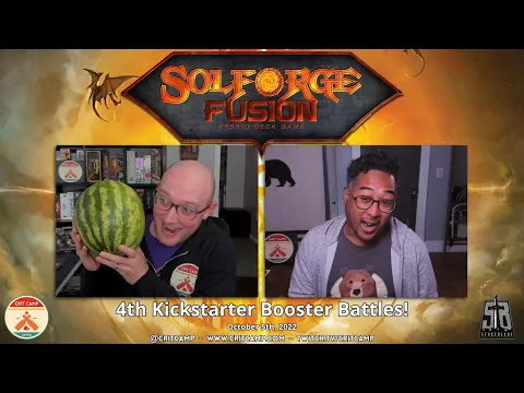 Solforge Fusion - 4th Kickstarter Booster Battles!