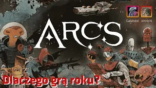 Gracz euro dostaje z liścia! Arcs, podstawka