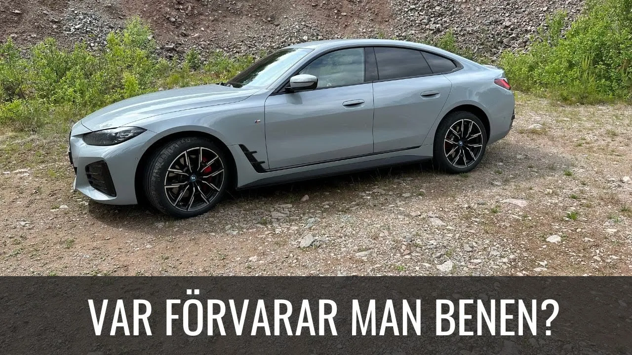 BMW i4 till Vansbro & Karlstad - Snål förbrukning | Elbilsmagasinet