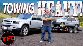 I Max Out a New Land Rover Defender and Take It Up the World's Toughest Towing Test!
