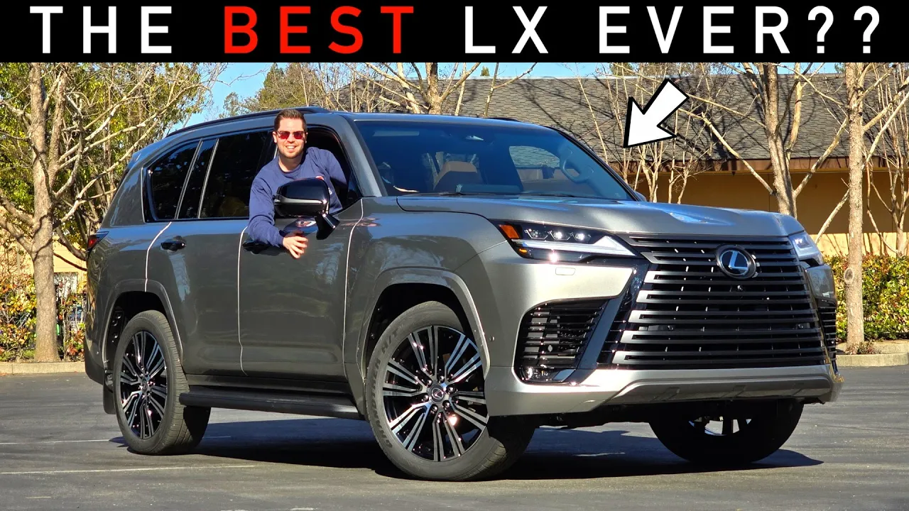 2025 Lexus LX 700h Luxury -- Driving the NEW 457 HP Lexus Flagship SUV!