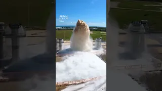 NASA's Rocket Water Test! 🚀 #NASA #rocket #water