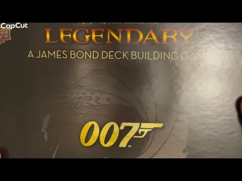 Legendary. James Bond 007 deck building game. How to play solo