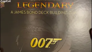 Legendary. James Bond 007 deck building game. How to play solo