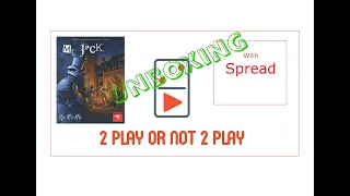 Mr. Jack Unboxing with Spread - Unintentional ASMR