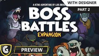 Keep The Heroes Out Boss Battles | Another Preview with Designer
