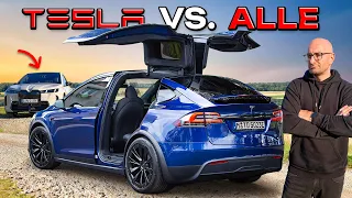 Neues Model X vs. BMW iX | Da hilft auch kein Facelift mehr?
