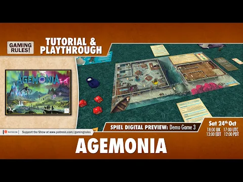 Agemonia - Tutorial & Playthrough Demo for Spiel Digital - Game 4