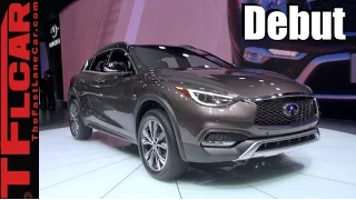 2017 Infiniti QX30 World Debut: Infiniti Channels its Inner Mercedes-Benz GLA