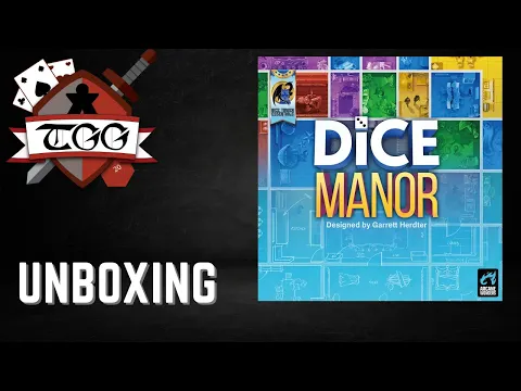 Dice Manor Board Game Unboxing