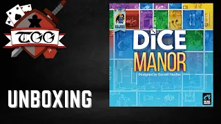 Dice Manor Board Game Unboxing