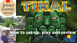 Tikal - How to setup, play and review & variant - Spiel des Jahres winning board game * Amass Games