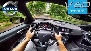 367HP Volvo V60 POLESTAR 2.0 TURBO & SUPERCHARGED POV Test Drive by AutoTopNL