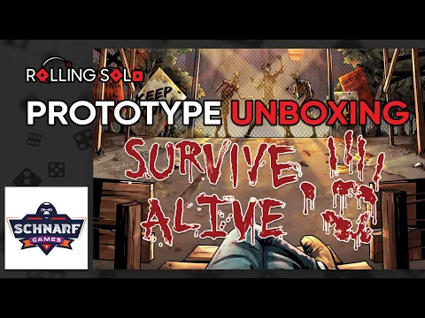 Survive Alive | Prototype Unboxing