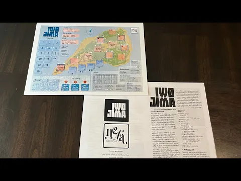 Iwo Jima: Hell On Earth Lite Edition - PnP Demo (Neva Wargames) - AAR