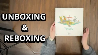 Tokaido - Board Game Unboxing & Reboxing - What's Inside the box?