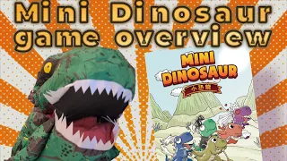 Mini Dinosaur - card game run down/ review ft. designer Zong-Ger