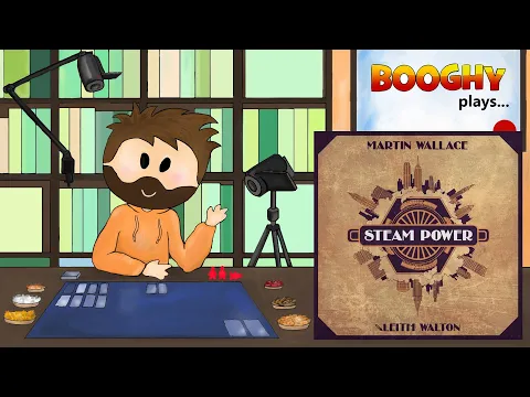 Booghy plays... Steam Power(Steel Belt)(3p, Playthrough, Impressions)