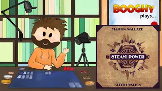 Booghy plays... Steam Power(Steel Belt)(3p, Playthrough, Impressions)